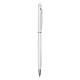 Кулькова ручка зі стилусом, колір білий - V1660-02
