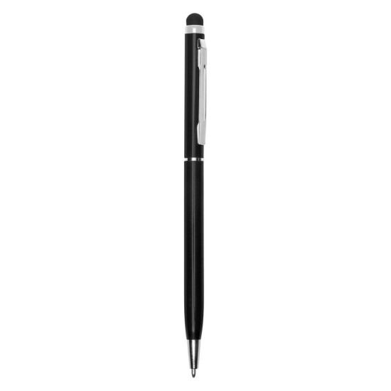 Кулькова ручка зі стилусом, колір чорний - V1660-03