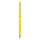 Кулькова ручка зі стилусом, колір жовтий - V1660-08