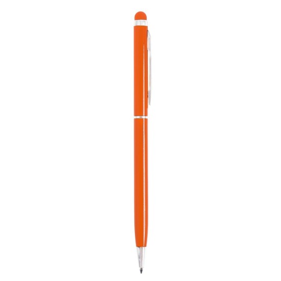 Кулькова ручка зі стилусом, колір помаранчевий - V1660-07
