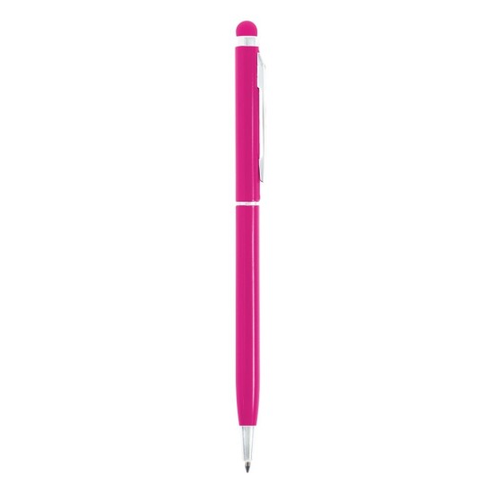 Кулькова ручка зі стилусом, колір рожевий - V1660-21