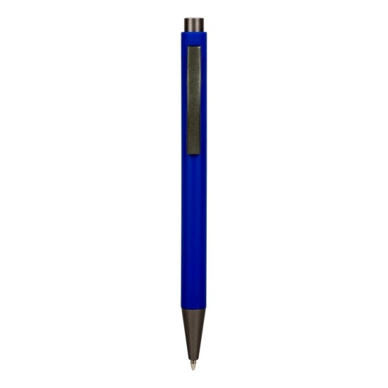 Кулькова ручка з високоякісної пластмаси і металу, колір кобальт - V1696-04