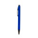Кулькова ручка з високоякісної пластмаси і металу, колір кобальт - V1696-04
