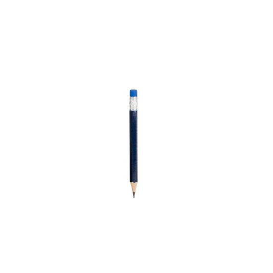 Олівець маленький з гумкою, колір кобальт - V1697-04