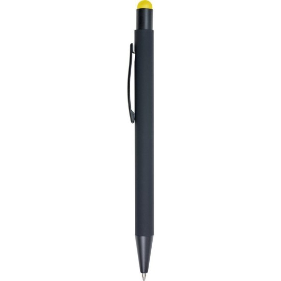 Кулькова ручка, сенсорна ручка, колір жовтий - V1907-08