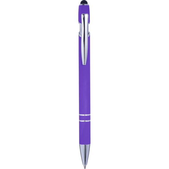 Кулькова ручка, сенсорна ручка, колір фіолетовий - V1917-13