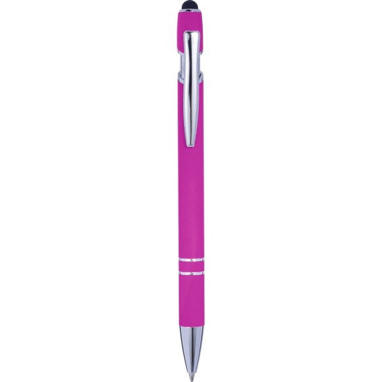 Кулькова ручка, сенсорна ручка, колір рожевий - V1917-21