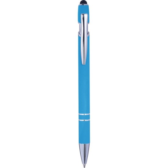 Кулькова ручка, сенсорна ручка, колір блакитний - V1917-23