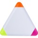 Маркер трикутний, 3 кольори: рожевий, помаранчевий і жовтий, колір білий - V1925-02