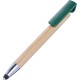 Ручка кулькова сенсорна 3 в 1 бамбукова, колір зелений - V1929-06