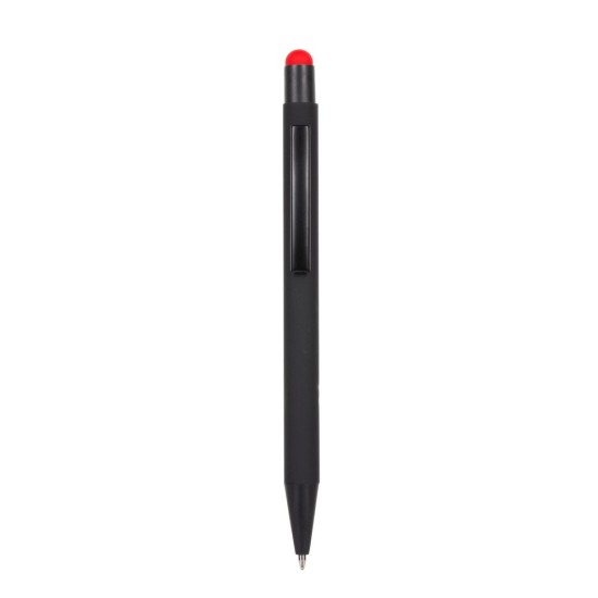 Кулькова ручка, сенсорна ручка, колір червоний - V1932-05