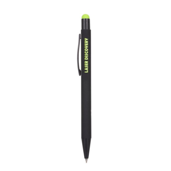 Кулькова ручка, сенсорна ручка, колір світло-зелений - V1932-10