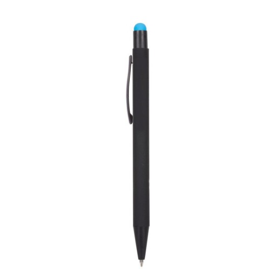 Кулькова ручка, сенсорна ручка, колір блакитний - V1932-23