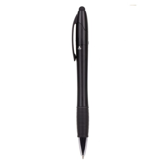 Кулькова ручка, сенсорна ручка, колір чорний - V1935-03