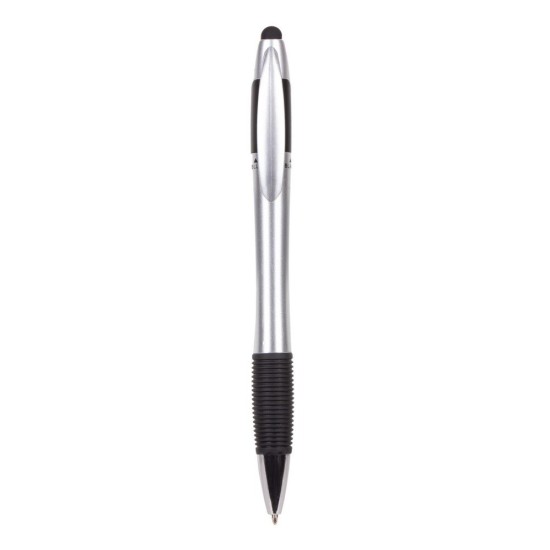 Кулькова ручка, сенсорна ручка, колір сріблястий - V1935-32