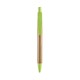 Ручка кулькова бамбукова, колір світло-зелений - V1947-10
