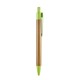 Ручка кулькова бамбукова, колір світло-зелений - V1947-10