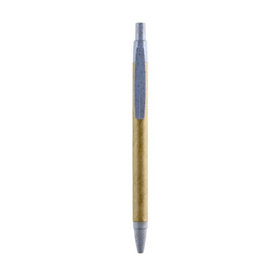 Еко-ручка бамбукова синій - V1948-11