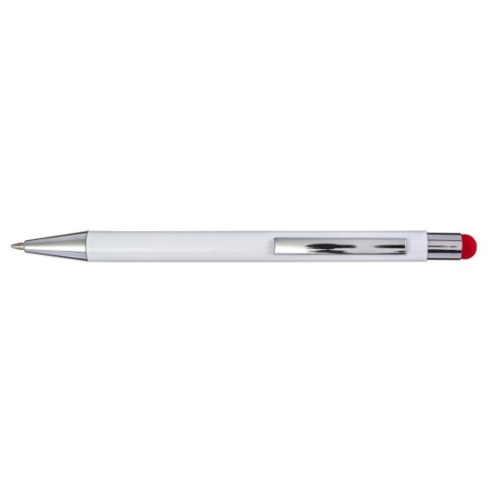 Кулькова ручка, сенсорна ручка, колір червоний - V1962-05