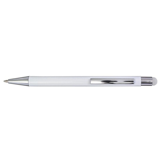 Кулькова ручка, сенсорна ручка, колір сріблястий - V1962-32