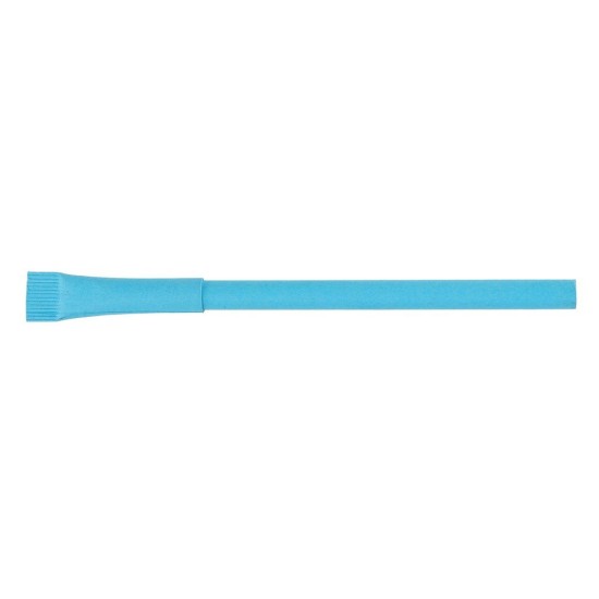 Еко-ручка кулькова з паперу, колір синій - V1969-11