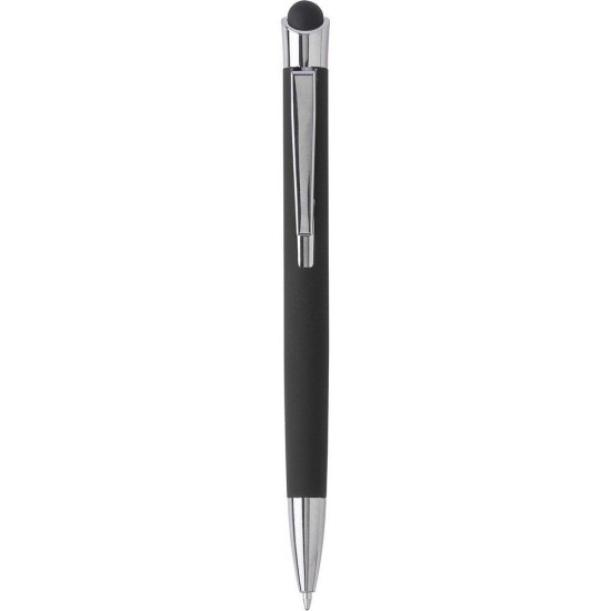 Кулькова ручка, сенсорна ручка, колір чорний - V1970-03