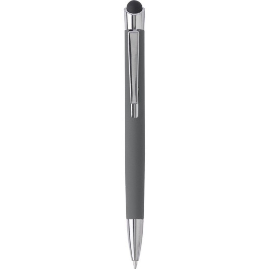 Кулькова ручка, сенсорна ручка, колір сірий - V1970-19