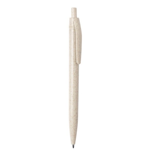 Еко-ручка з пшеничної соломи, колір прозорий - V1979-00