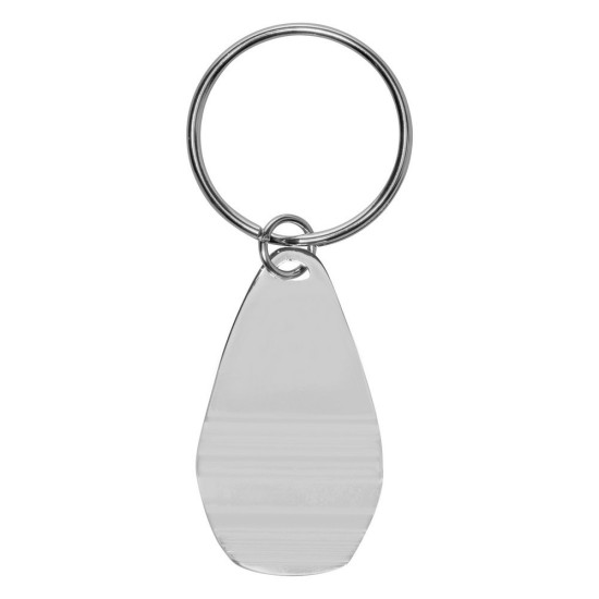 Брелок, відкривачка для пляшок, колір сріблястий - V2013-32