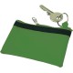 Гаманець на блискавці з кільцем для ключів зелений - V2069-06