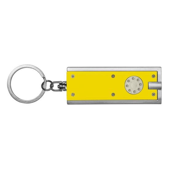 Брелок для ключів, 1 світлодіодний індикатор, колір жовтий - V2122-08