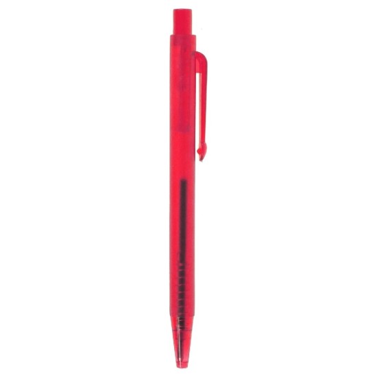 Блокнот приблизно a7 з кульковою ручкою, колір червоний - V2249-05
