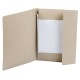 Еко-папка для документів на резинці світло-коричневий - V2564-00