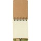 Блокнот А6 з самоклеючими папірцями та кульквовою ручкой світло-зелений - V2816-10