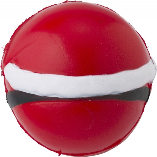 Антистресовий м'яч Санта Клаус, колір червоний - V2820-05