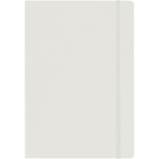 Блокнот А5, 128 аркушів, колір білий - V2946-02