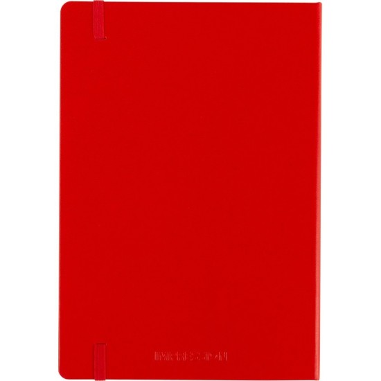 Блокнот А5, 128 аркушів, колір червоний - V2946-05
