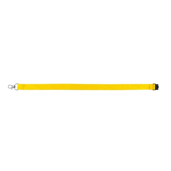Ремінець з запобіжником, колір жовтий - V2977-08