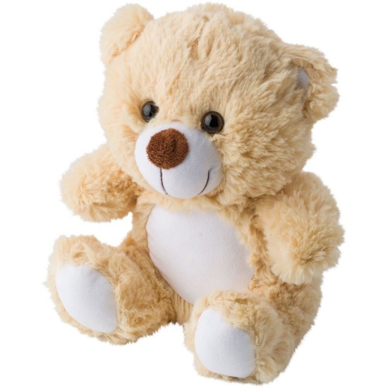 Іграшка плюшевий ведмедик RPET, колір світло-коричневий - V2998-18