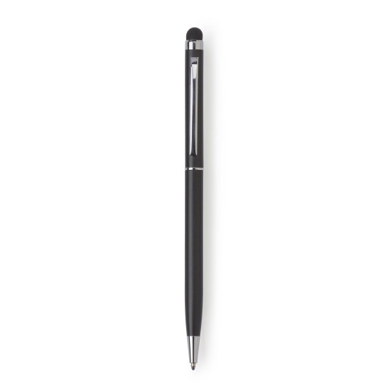 Кулькова ручка зі стилусом, колір чорний - V3183-03