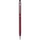 Кулькова ручка зі стилусом, колір бордовий - V3183-12