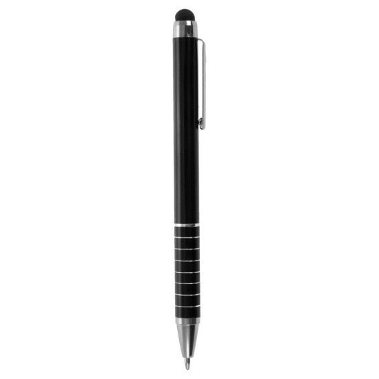 Кулькова ручка зі стилусом, колір чорний - V3245-03