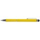 Кулькова ручка зі стилусом, колір жовтий - V3245-08