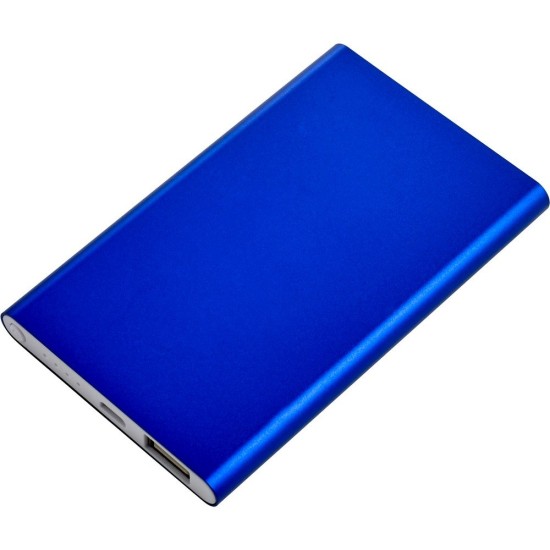 Павербанк 4000 mAh, колір синій - V3577-11
