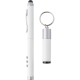 Лазерна указка, сенсорна ручка, кулькова ручка, приймач, колір білий - V3582-02