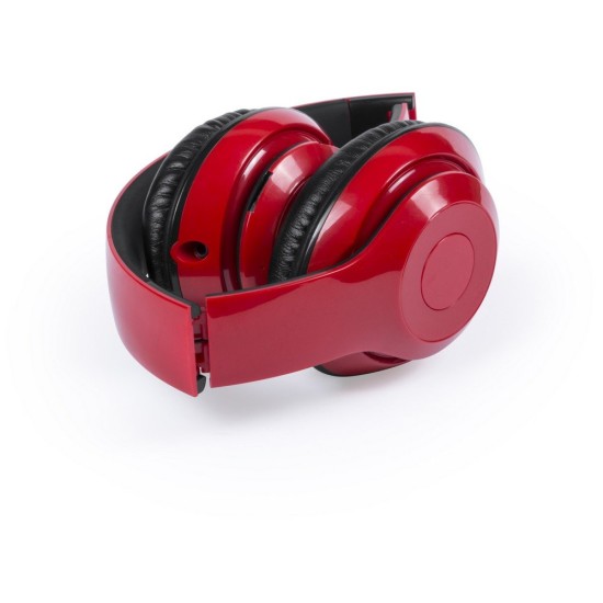 Бездротові навушники, колір червоний - V3802-05