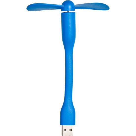 USB вентилятор, колір синій - V3824-11