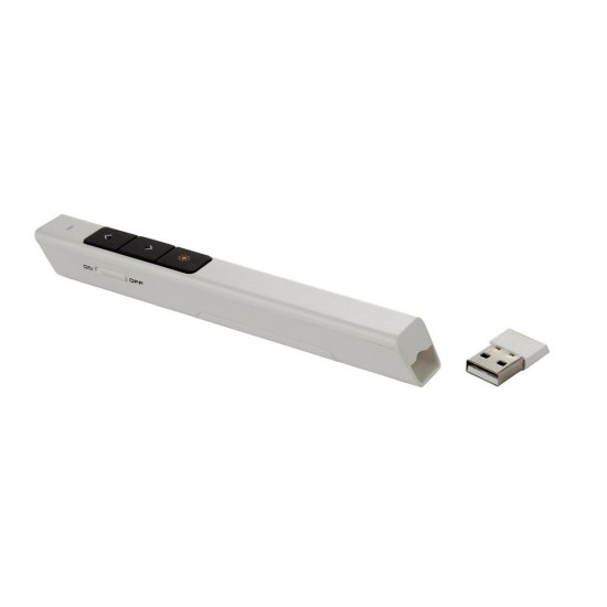 USB лазерна указка білий - V3888-02