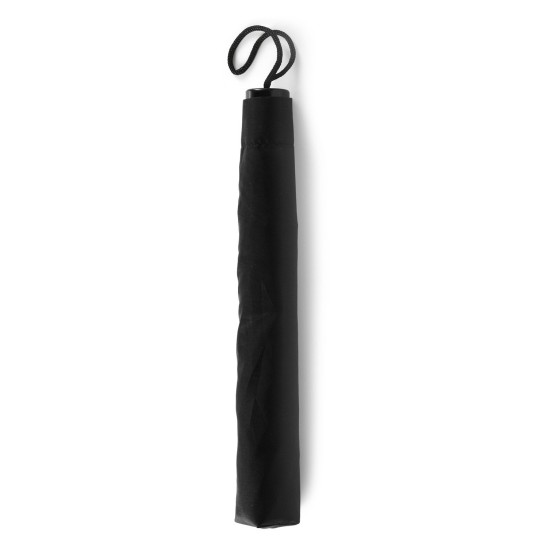Ручна парасолька, складана, колір чорний - V4215-03