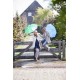 Ручна парасолька, складана, колір синій - V4215-11